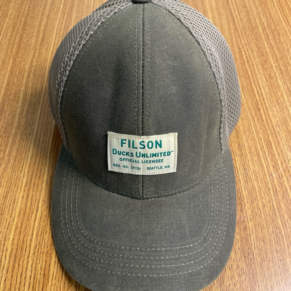 Filson Charcoal Cap With Patch - image 2